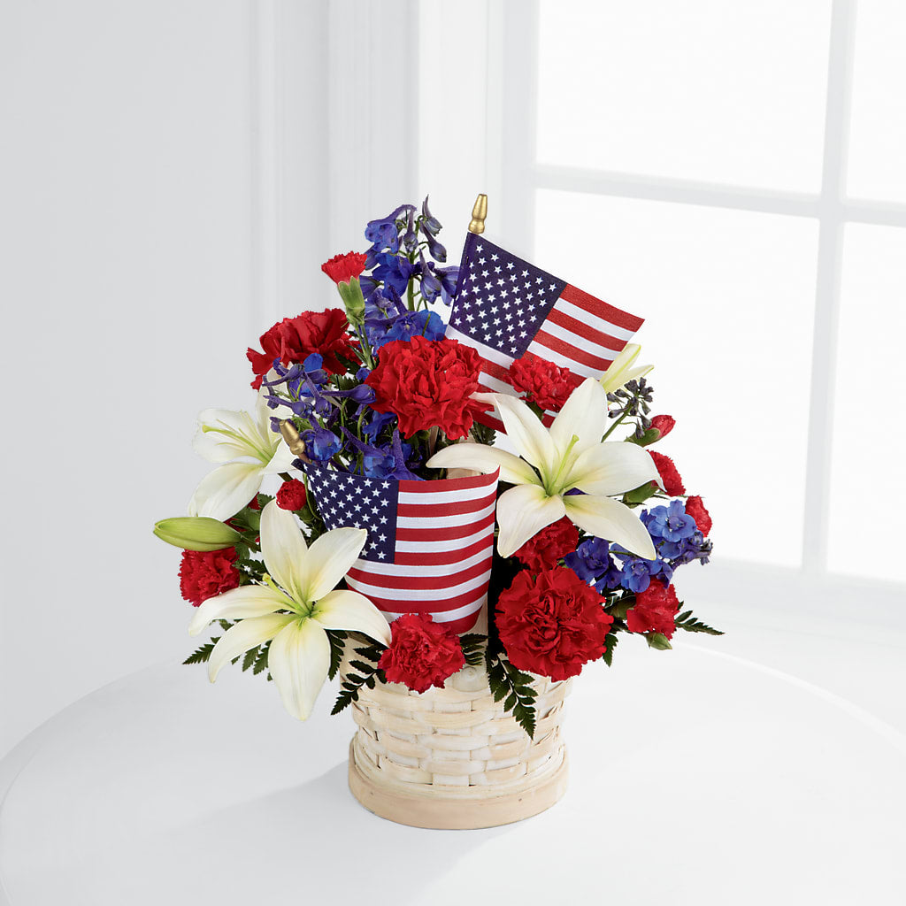 American Glory Bouquet – MARIA'S FLORAL CREATIONS, Bethel CT