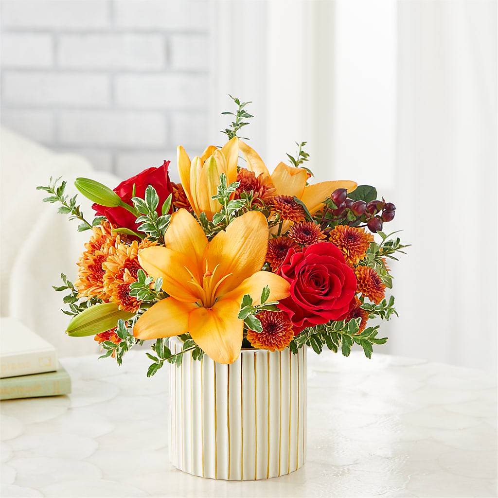 Scarlet Skies Bouquet – MARIA'S FLORAL CREATIONS, Bethel CT