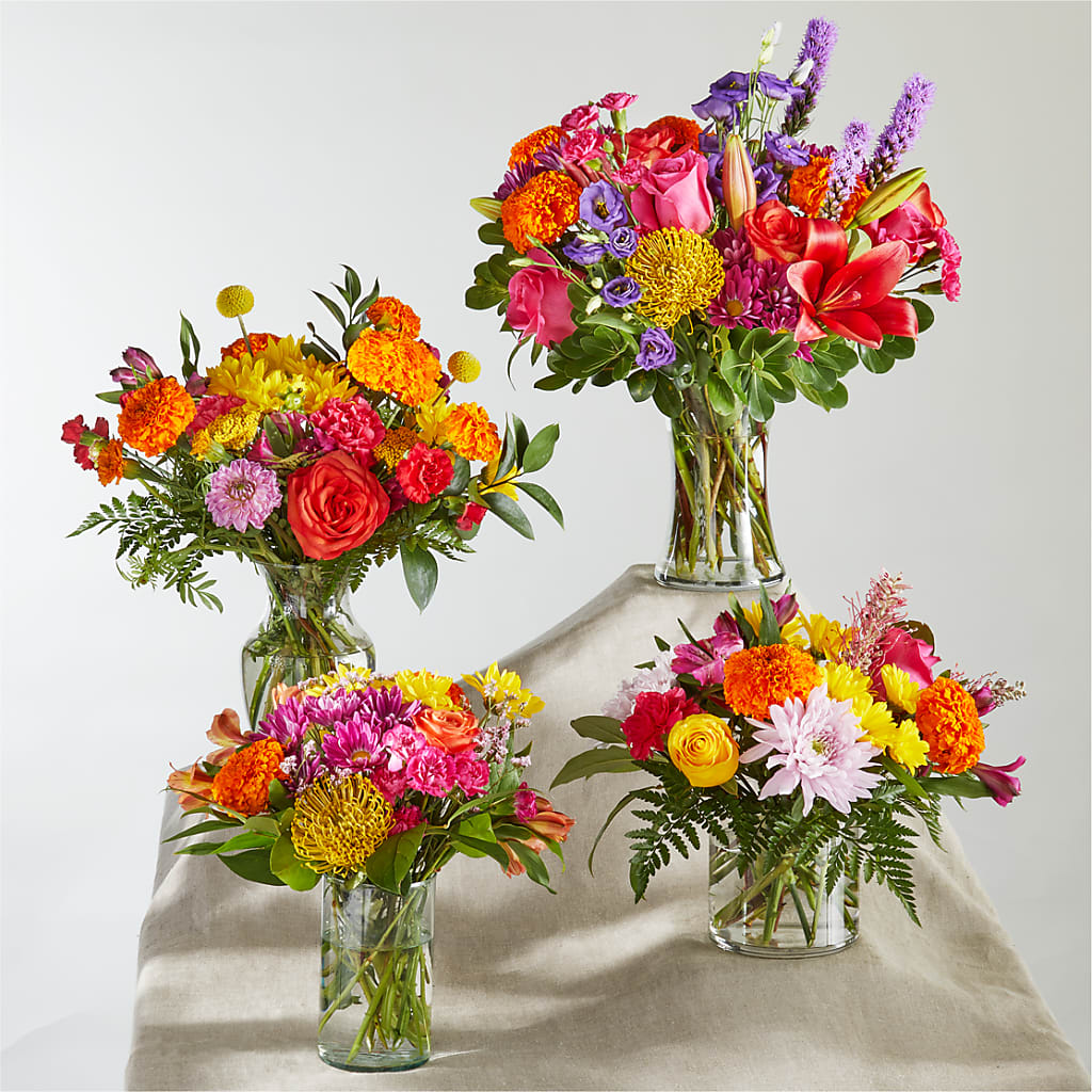 Feast of Color – A Florist Original – MARIA'S FLORAL CREATIONS, Bethel CT