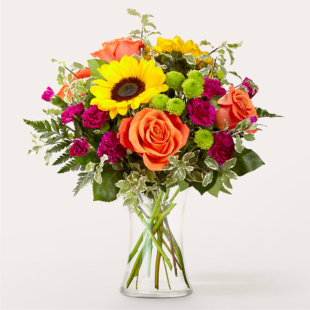 Warmth & Light Bouquet – MARIA'S FLORAL CREATIONS, Bethel CT