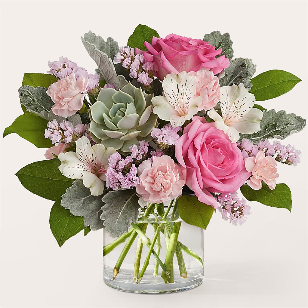 Dusty Rose Bouquet – MARIA'S FLORAL CREATIONS, Bethel CT