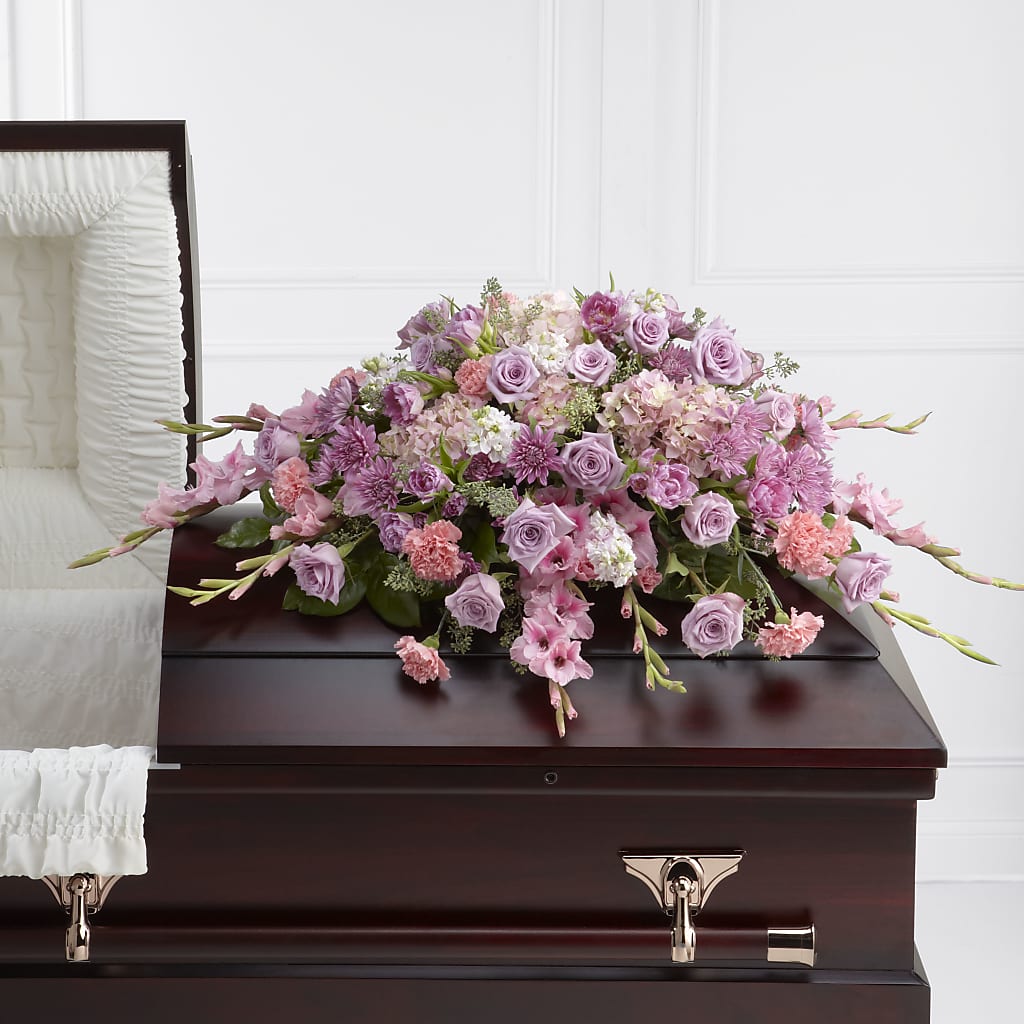 Immorata Casket Spray – MARIA'S FLORAL CREATIONS, Bethel CT