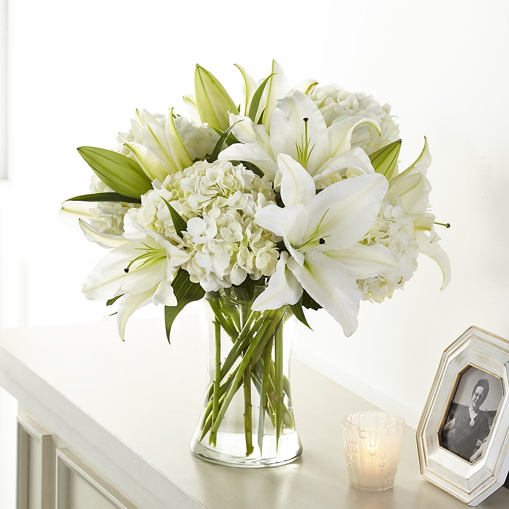 Compassionate Lily Bouquet – MARIA'S FLORAL CREATIONS, Bethel CT