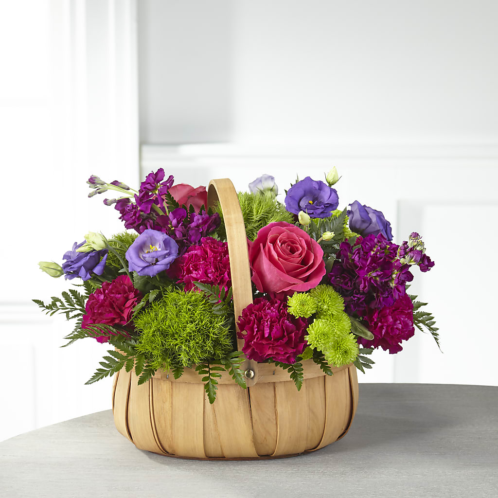 Serene Sanctuary Basket – MARIA'S FLORAL CREATIONS, Bethel CT