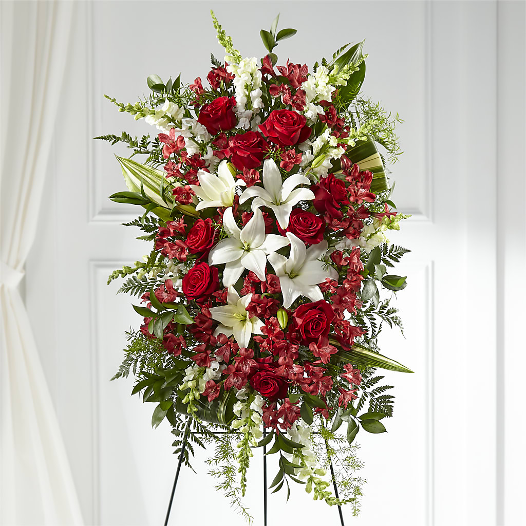 Everlasting Memory Standing Spray – MARIA'S FLORAL CREATIONS, Bethel CT