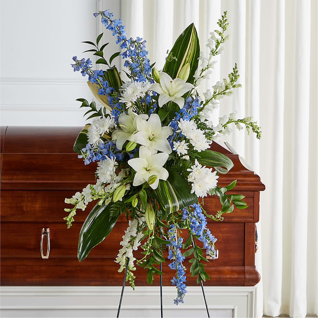 Eternal Impressions Standing Spray – MARIA'S FLORAL CREATIONS, Bethel CT