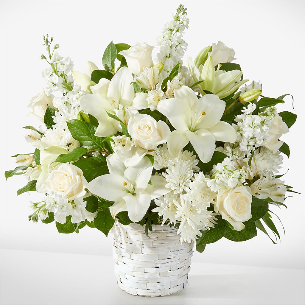 Peaceful Reflections Arrangement – MARIA'S FLORAL CREATIONS, Bethel CT