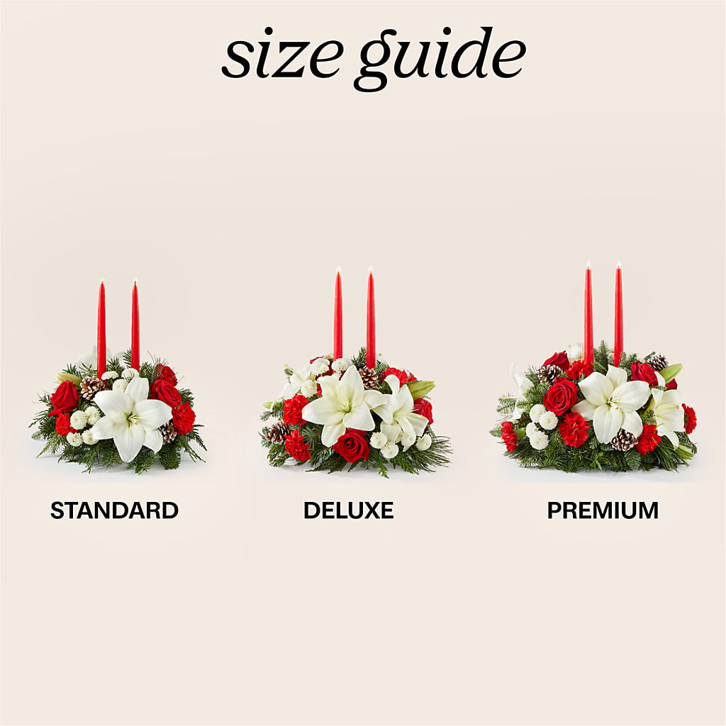 Seasonal Festivities Centerpiece – MARIA'S FLORAL CREATIONS, Bethel CT