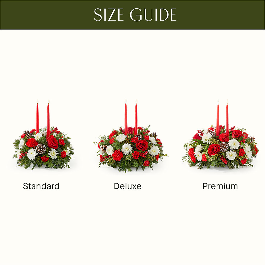 Holiday Soiree Centerpiece – MARIA'S FLORAL CREATIONS, Bethel CT