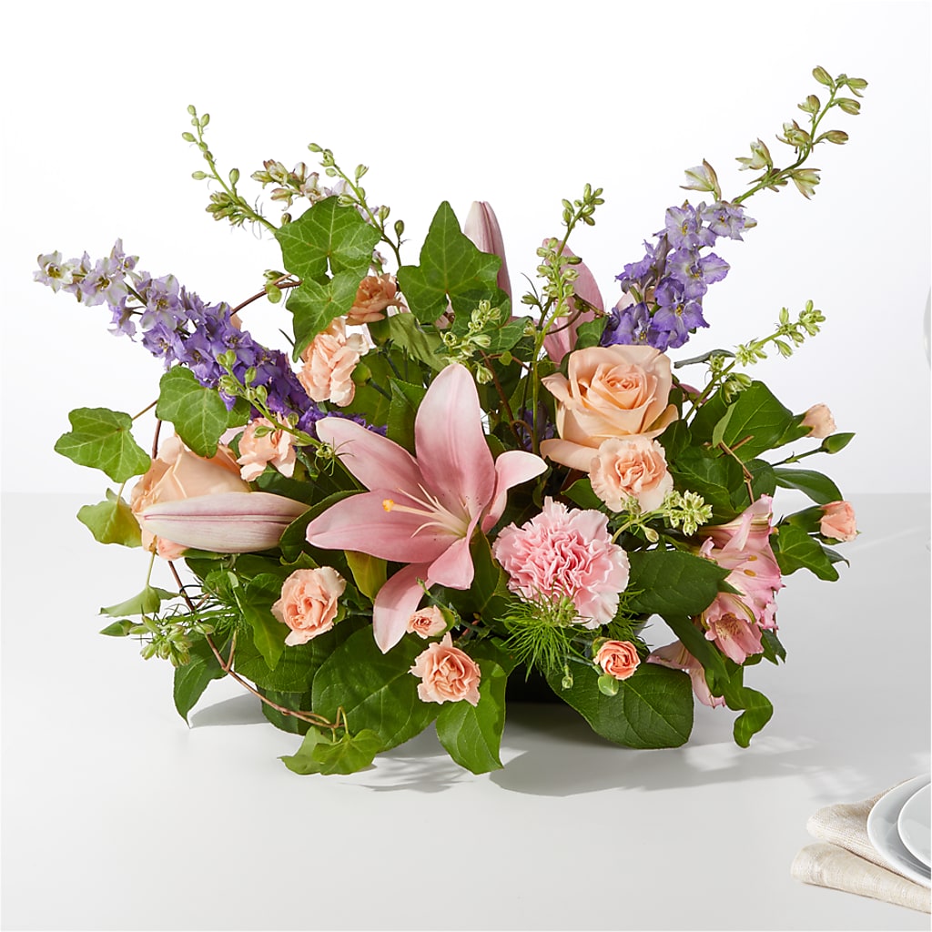 Blossom Time Centerpiece – MARIA'S FLORAL CREATIONS, Bethel CT