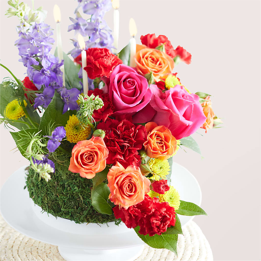 Best Year Yet Floral Cake – MARIA'S FLORAL CREATIONS, Bethel CT