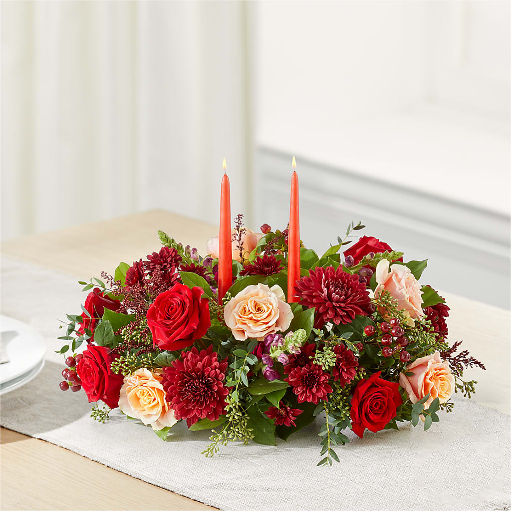 Most Thankful Centerpiece – MARIA'S FLORAL CREATIONS, Bethel CT