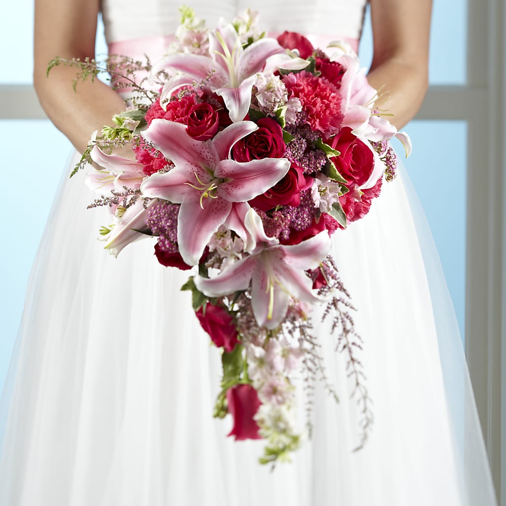 Lily & Rose Bouquet – MARIA'S FLORAL CREATIONS, Bethel CT