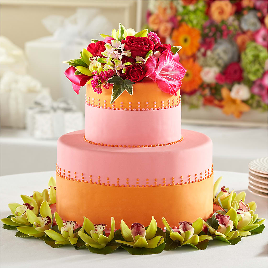 Sweet Citrus Cake Decor – MARIA'S FLORAL CREATIONS, Bethel CT