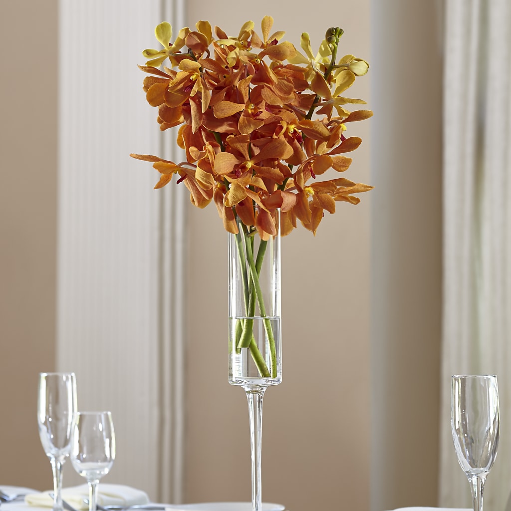 Orange Mokara Bouquet – MARIA'S FLORAL CREATIONS, Bethel CT