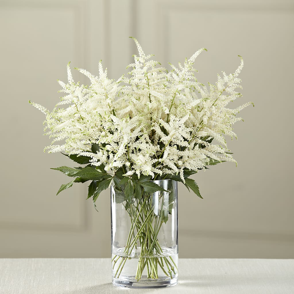 White Astilbe Bouquet – MARIA'S FLORAL CREATIONS, Bethel CT