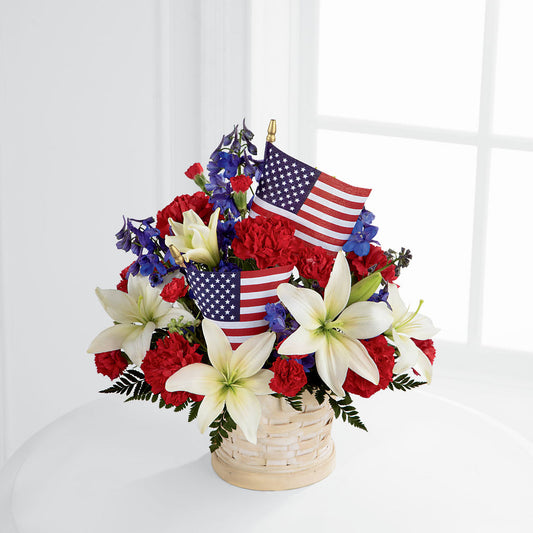American Glory Bouquet – MARIA'S FLORAL CREATIONS, Bethel CT