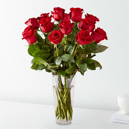 Long Stem Red Rose Bouquet – MARIA'S FLORAL CREATIONS, Bethel CT