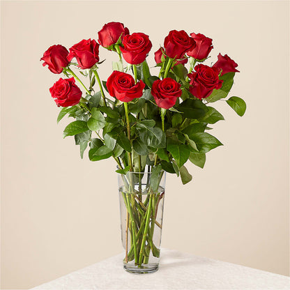 Long Stem Red Rose Bouquet – MARIA'S FLORAL CREATIONS, Bethel CT