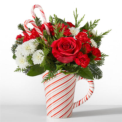 Peppermint Swirl Mug – MARIA'S FLORAL CREATIONS, Bethel CT