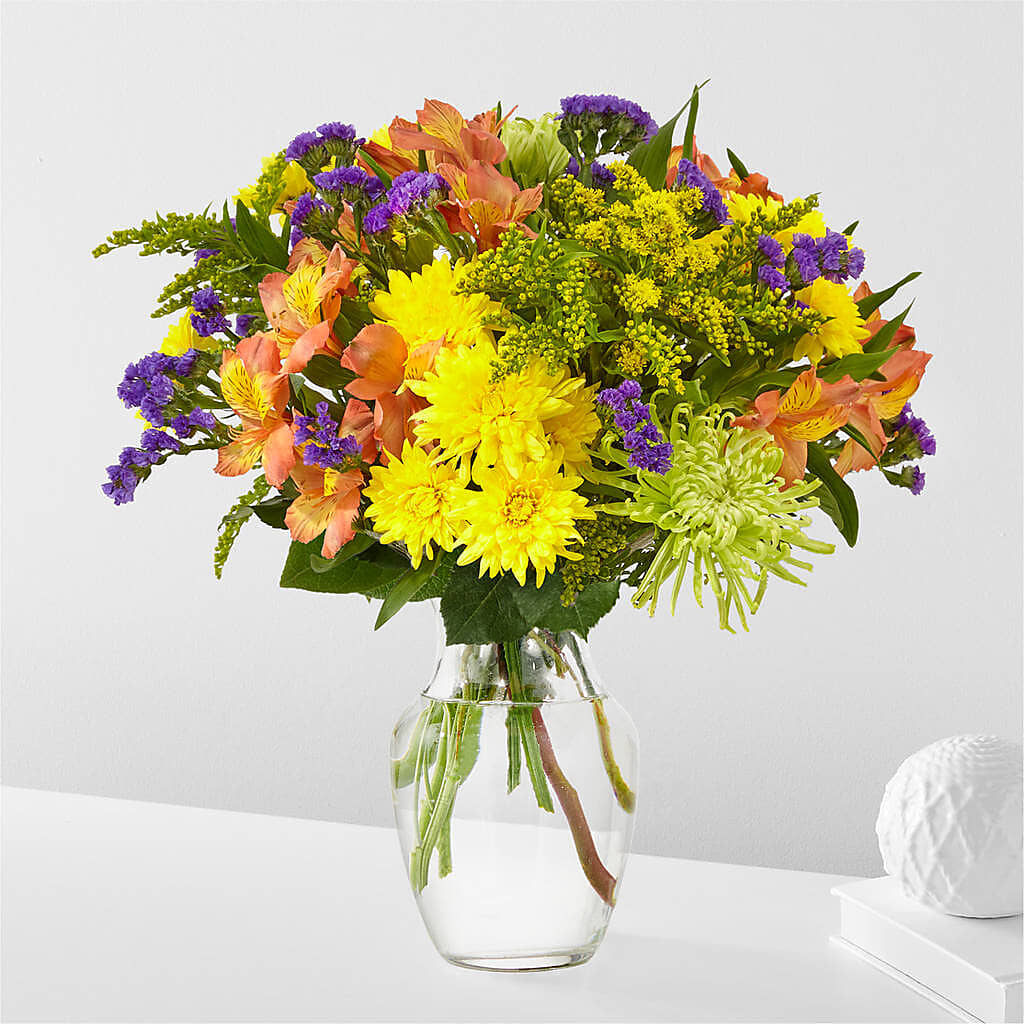 Marmalade Skies Bouquet – MARIA'S FLORAL CREATIONS, Bethel CT