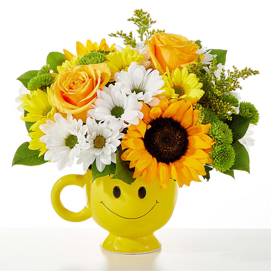 Be Happy Bouquet – MARIA'S FLORAL CREATIONS, Bethel CT