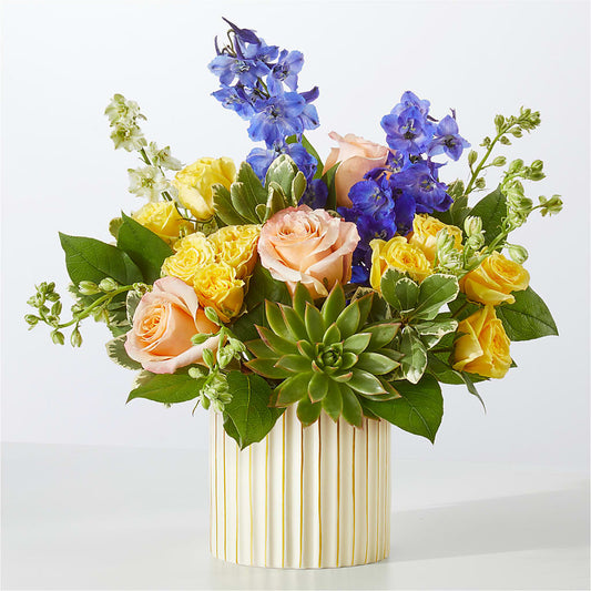 Cobalt Reverie Bouquet – MARIA'S FLORAL CREATIONS, Bethel CT