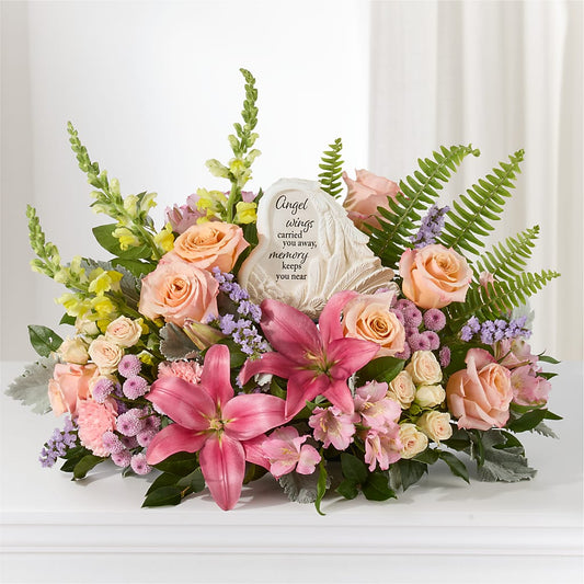 Gentle Light Arrangement – MARIA'S FLORAL CREATIONS, Bethel CT