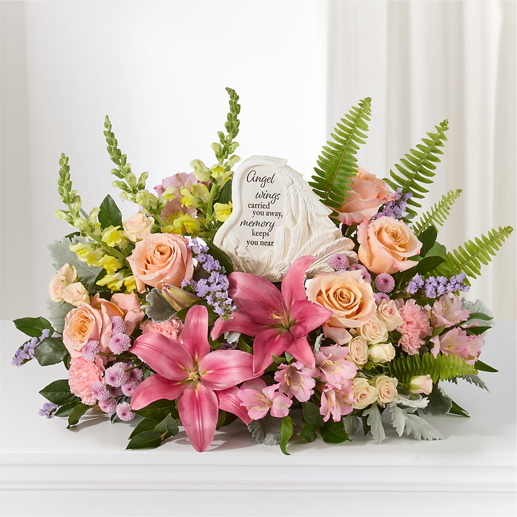 Gentle Light Arrangement – MARIA'S FLORAL CREATIONS, Bethel CT