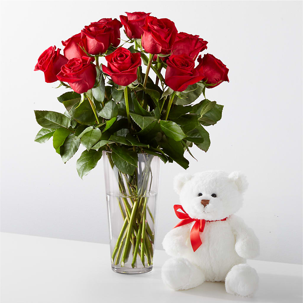 Romantic Long Stem Red Rose Bouquet Bundles – MARIA'S FLORAL CREATIONS, Bethel CT