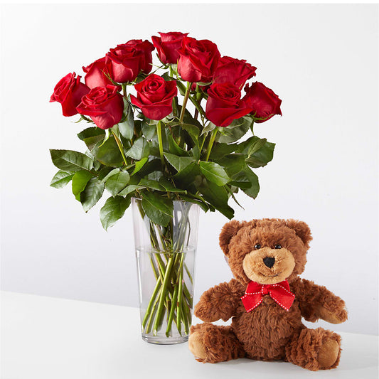 Romantic Long Stem Red Rose Bouquet Bundles – MARIA'S FLORAL CREATIONS, Bethel CT