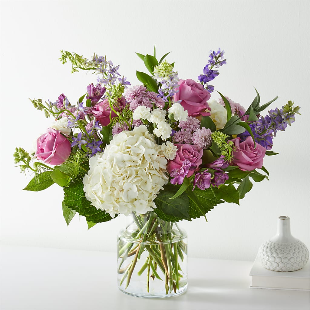 Violet Caress Bouquet – MARIA'S FLORAL CREATIONS, Bethel CT