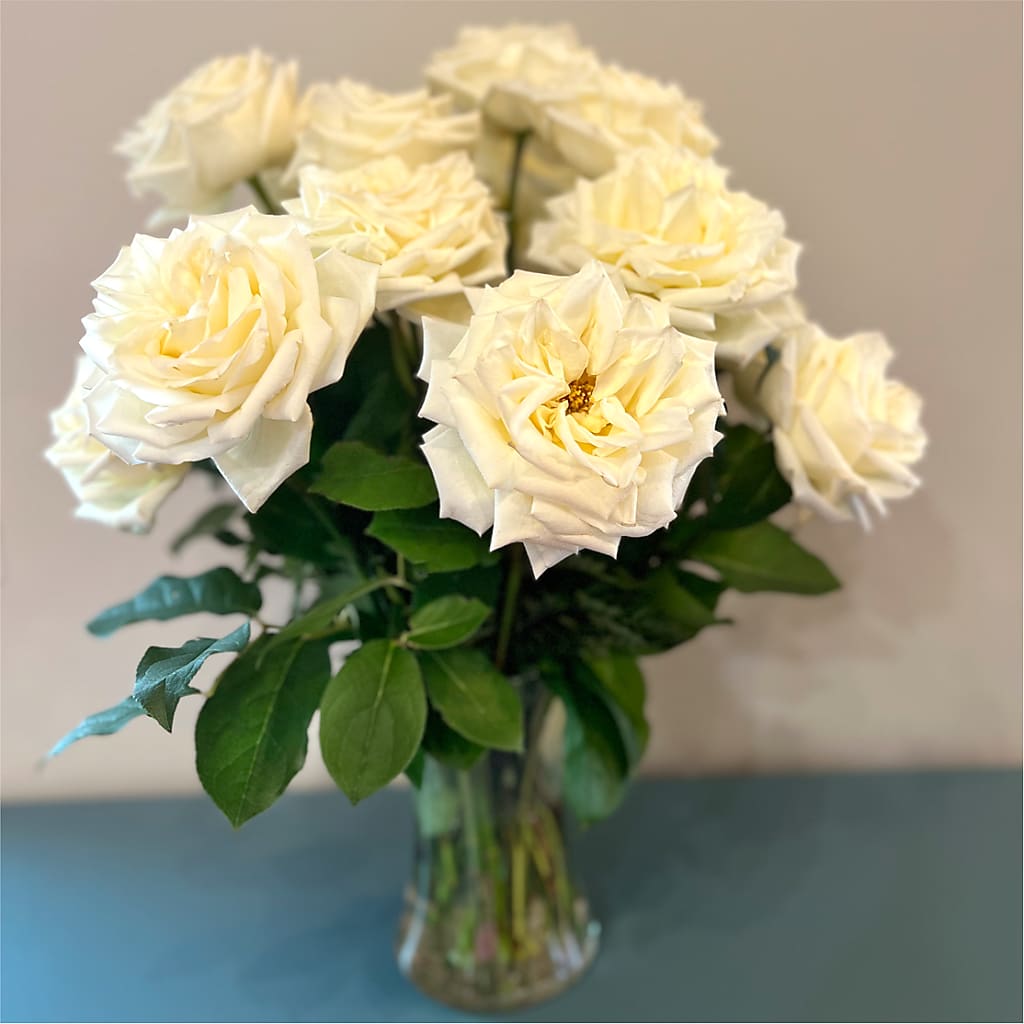 Long Stem Yellow Rose Bouquet – MARIA'S FLORAL CREATIONS, Bethel CT