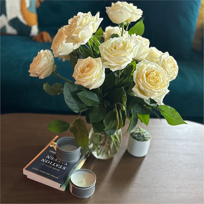 Long Stem Yellow Rose Bouquet – MARIA'S FLORAL CREATIONS, Bethel CT