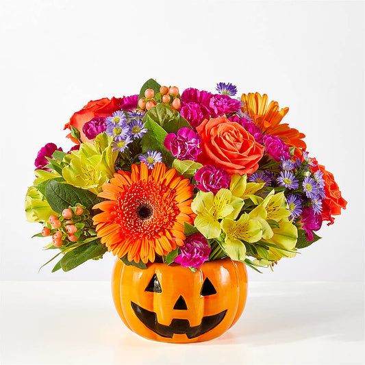 Tricks & Treats Pumpkin – MARIA'S FLORAL CREATIONS, Bethel CT