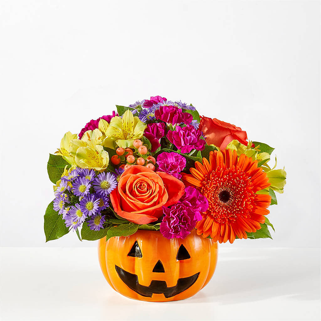 Tricks & Treats Pumpkin – MARIA'S FLORAL CREATIONS, Bethel CT