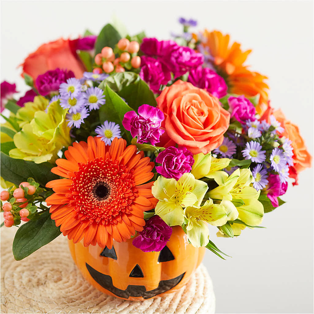 Tricks & Treats Pumpkin – MARIA'S FLORAL CREATIONS, Bethel CT