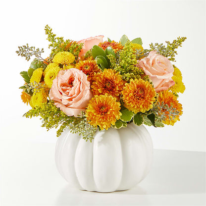 Peachy Pumpkin – MARIA'S FLORAL CREATIONS, Bethel CT