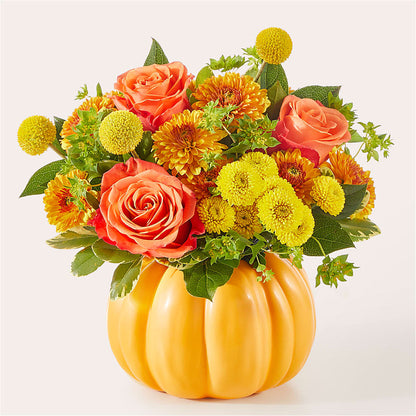 Gourdgeous Pumpkin – MARIA'S FLORAL CREATIONS, Bethel CT