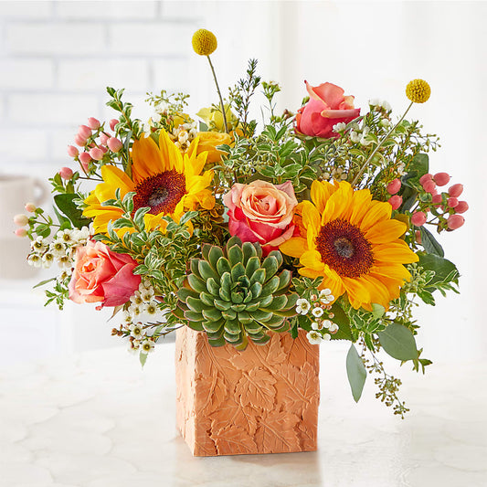 Sunflower Season Bouquet – MARIA'S FLORAL CREATIONS, Bethel CT