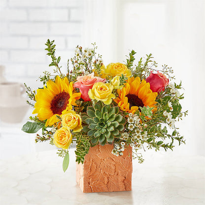 Sunflower Season Bouquet – MARIA'S FLORAL CREATIONS, Bethel CT