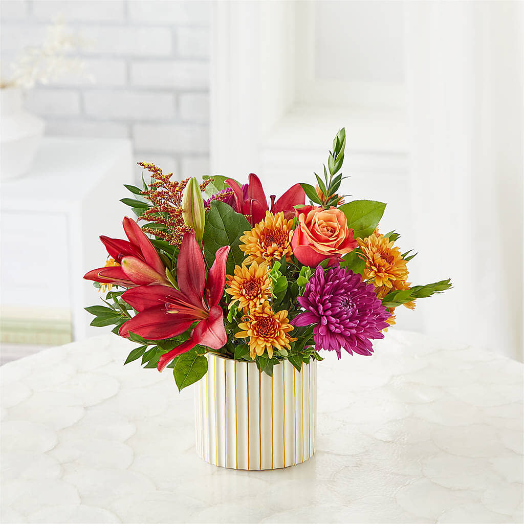 Burgundy Landscape Bouquet – MARIA'S FLORAL CREATIONS, Bethel CT