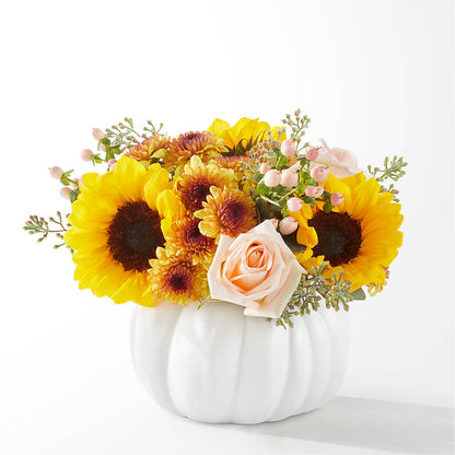 Pumpkin to Talk About Bouquet – MARIA'S FLORAL CREATIONS, Bethel CT
