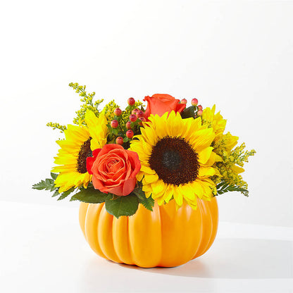 Pick of the Patch Pumpkin Bouquet – MARIA'S FLORAL CREATIONS, Bethel CT
