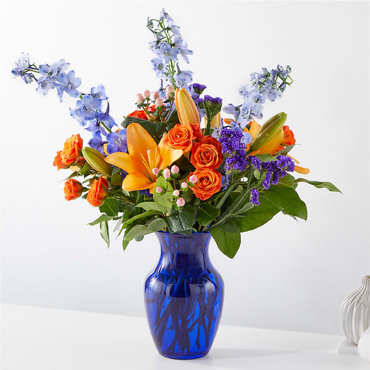 Radiant Citrus Bouquet – MARIA'S FLORAL CREATIONS, Bethel CT