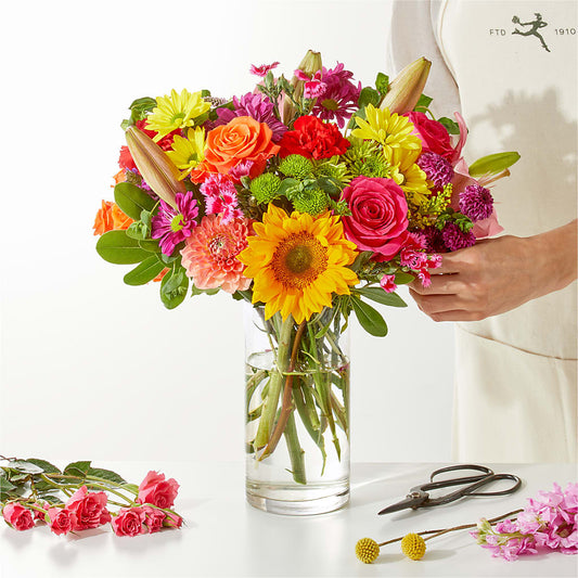 Cue the Confetti - A Florist Original – MARIA'S FLORAL CREATIONS, Bethel CT