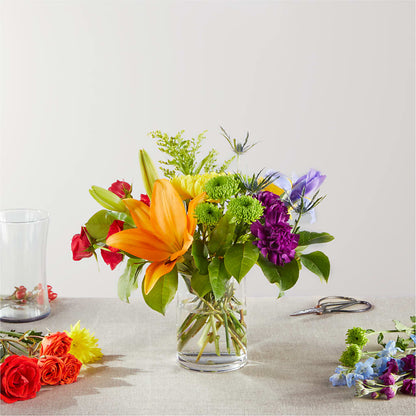 Summer Spectra - A Florist Original – MARIA'S FLORAL CREATIONS, Bethel CT