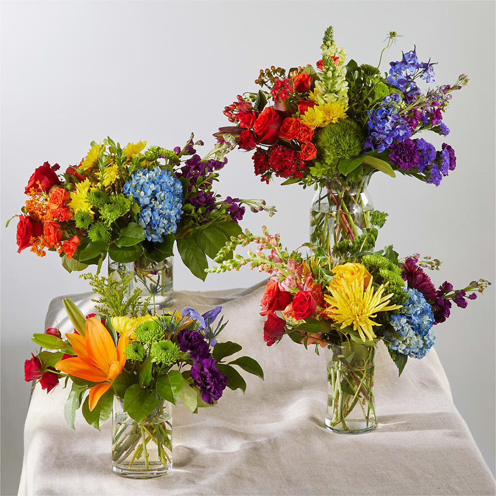 Summer Spectra - A Florist Original – MARIA'S FLORAL CREATIONS, Bethel CT