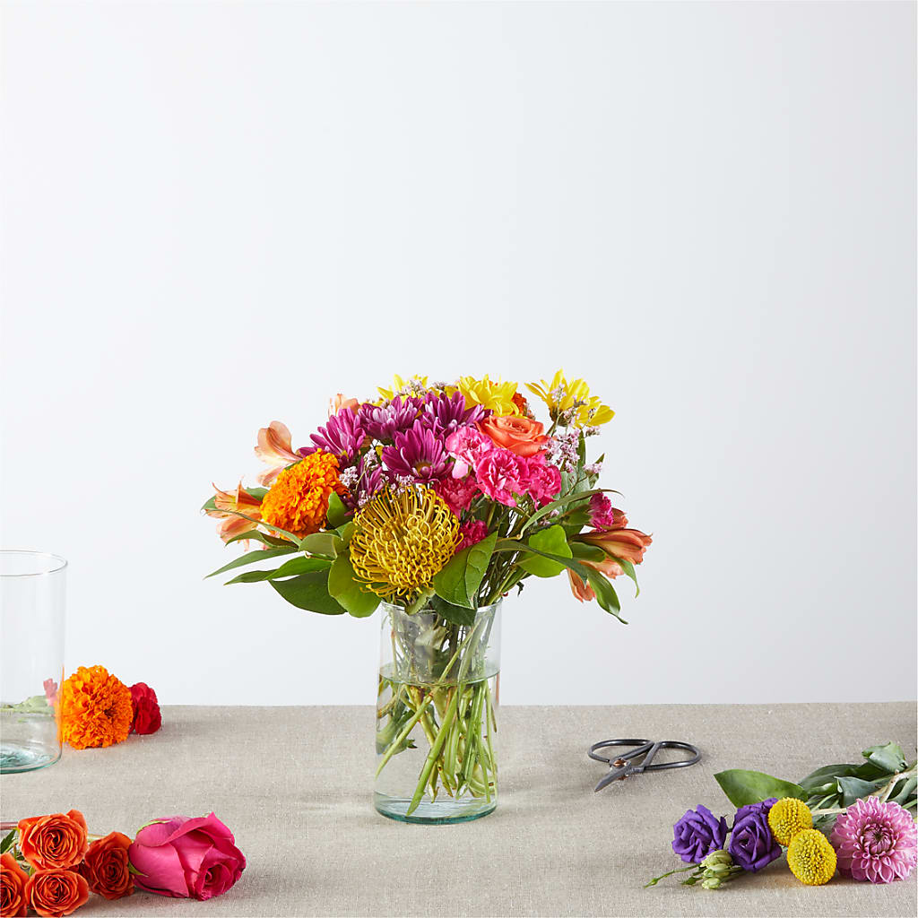 Feast of Color – A Florist Original – MARIA'S FLORAL CREATIONS, Bethel CT