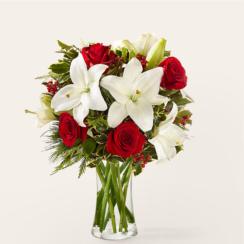 Sparkling Snowflakes Bouquet – MARIA'S FLORAL CREATIONS, Bethel CT